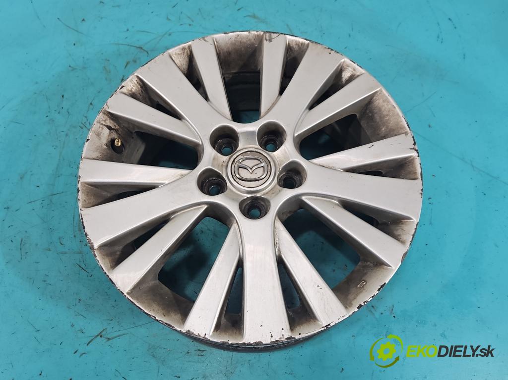Mazda 6 II GH 2007-2012 2.0 16V 147 hp manual 108 kW 1998 cm3 5- Felga hliník 17" komplet