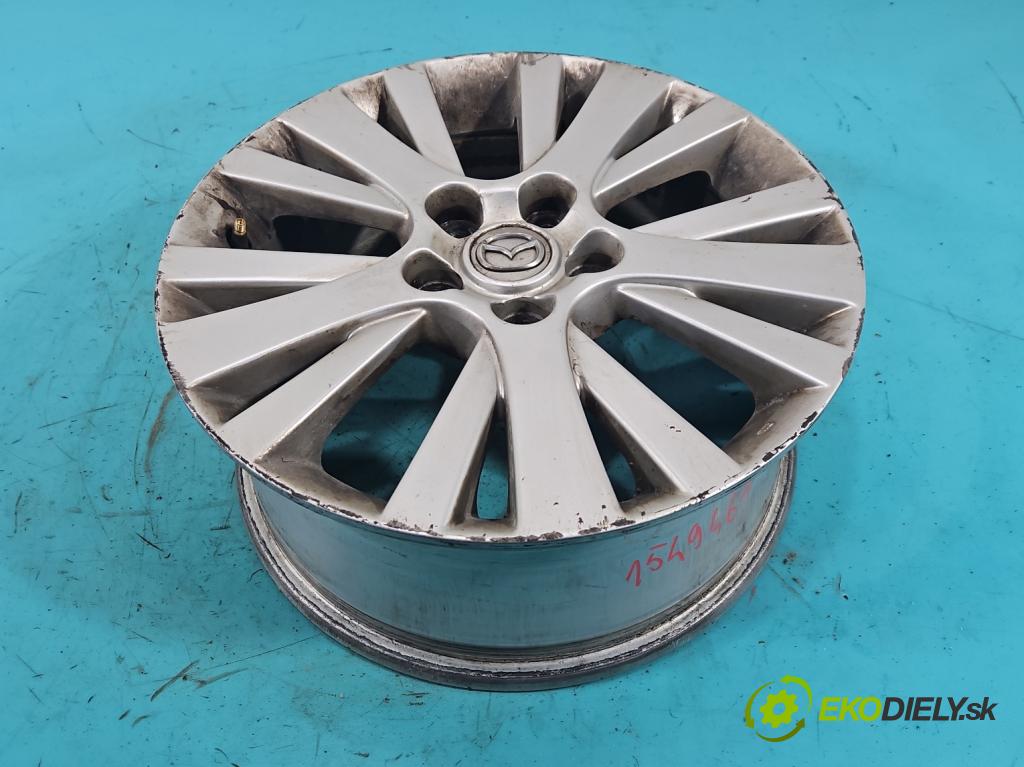 Mazda 6 II GH 2007-2012 2.0 16V 147 hp manual 108 kW 1998 cm3 5- Felga hliník 17" komplet