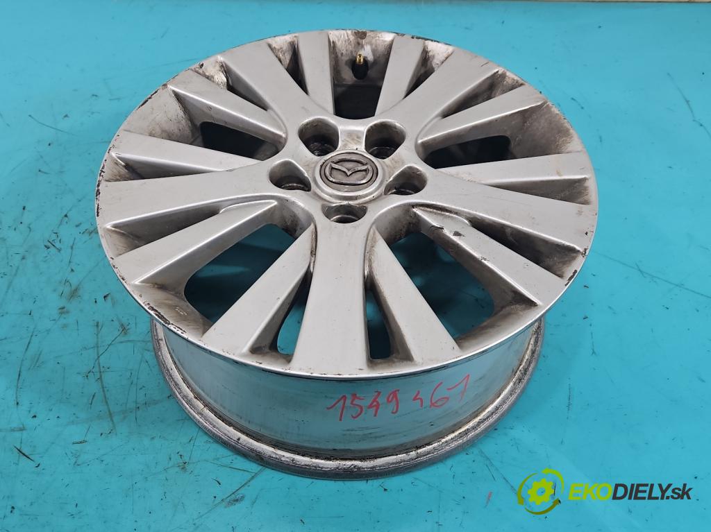 Mazda 6 II GH 2007-2012 2.0 16V 147 hp manual 108 kW 1998 cm3 5- Felga hliník 17" komplet