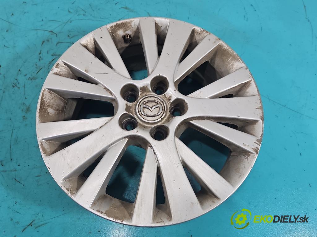 Mazda 6 II GH 2007-2012 2.0 16V 147 hp manual 108 kW 1998 cm3 5- Felga hliník 17" komplet