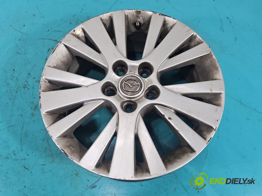 Mazda 6 II GH 2007-2012 2.0 16V 147 hp manual 108 kW 1998 cm3 5- Felga hliník 17" komplet