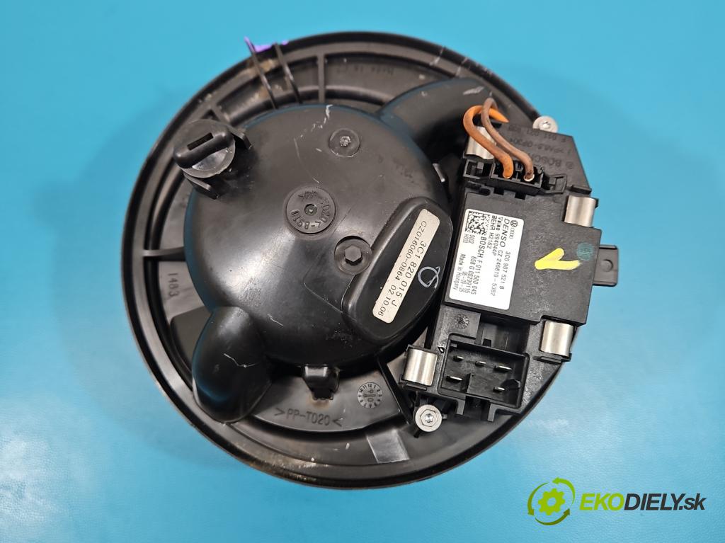 Vw Passat B6 2005-2010 1.9 tdi 105 HP manual 77 kW 1896 cm3 5- ventilátor vzduchu 3C1820015J