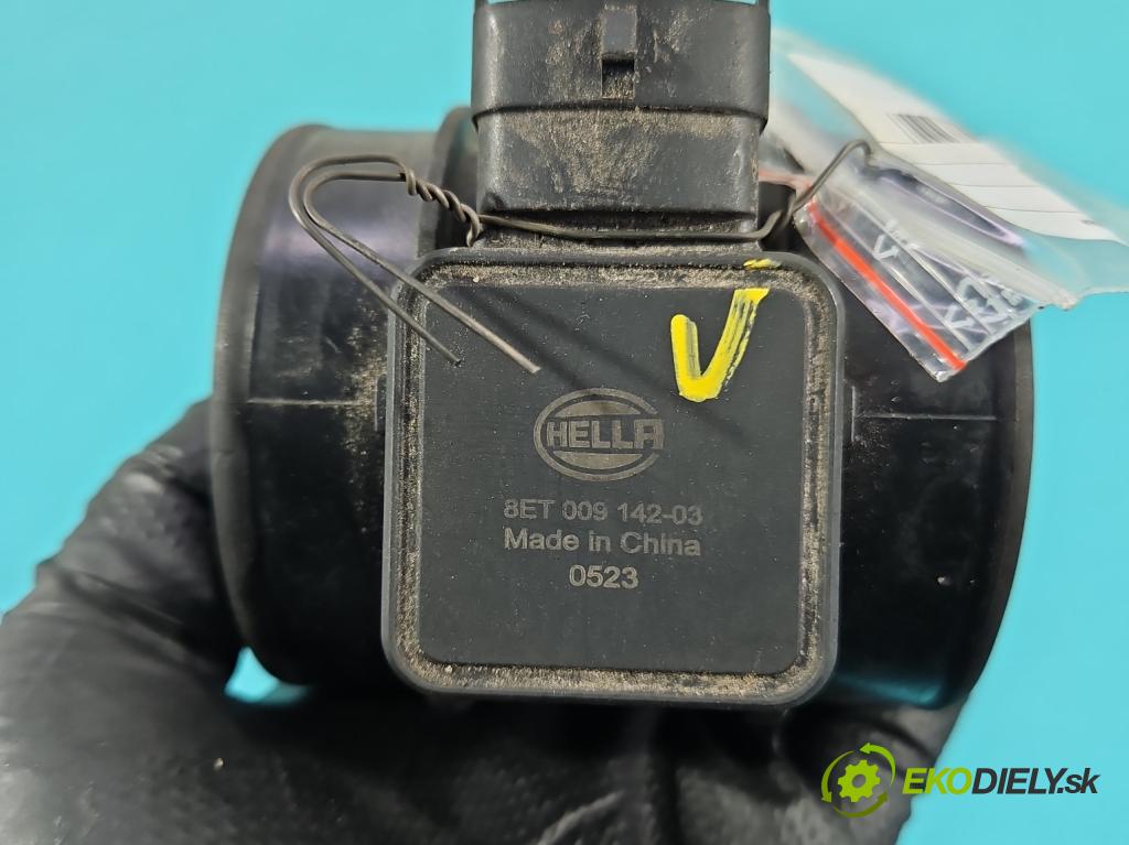 Opel Zafira A 1999-2005 1.8 16V 116 HP manual 85 kW 1796 cm3 5- průtokoměr: 8ET009142-03 (Váha vzduchu)