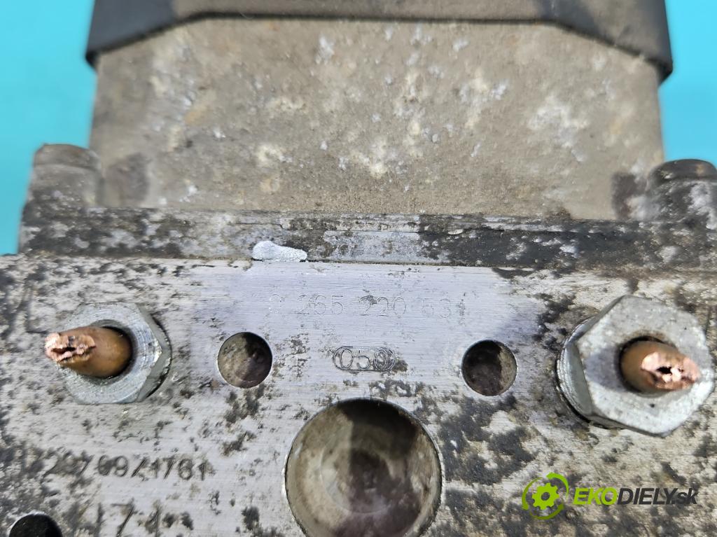 Opel Zafira A 1999-2005 1.8 16V 116 HP manual 85 kW 1796 cm3 5- čerpadlo abs 0273004363 (Pumpa ABS)