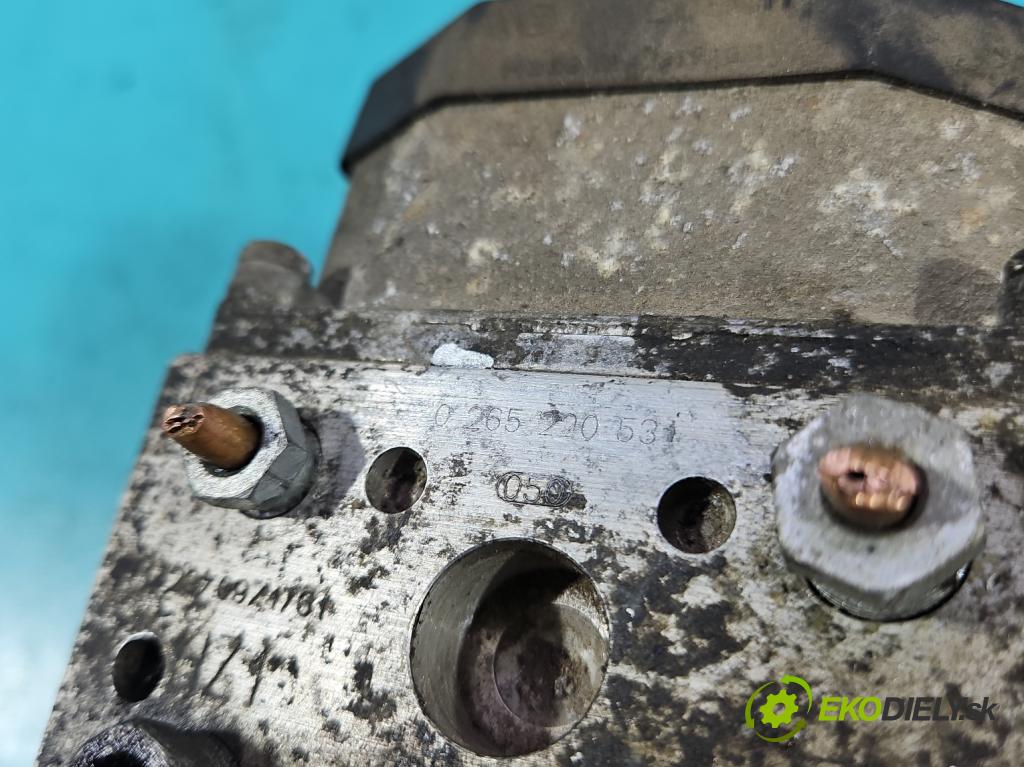 Opel Zafira A 1999-2005 1.8 16V 116 HP manual 85 kW 1796 cm3 5- čerpadlo abs 0273004363 (Pumpa ABS)