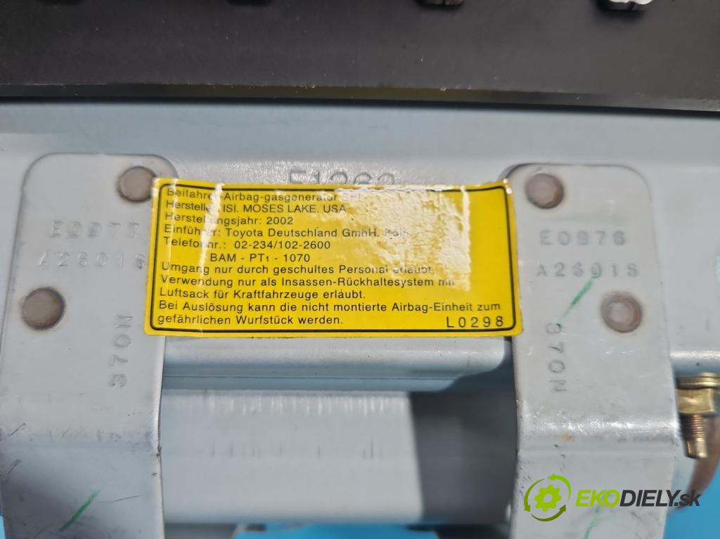 Toyota Avensis Verso 2001-2009 2.0 vvti 150 hp manual 110 kW 1998 cm3 5- polštáře: vzduchové soubor: