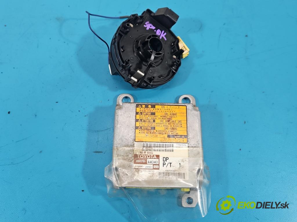 Toyota Avensis Verso 2001-2009 2.0 vvti 150 hp manual 110 kW 1998 cm3 5- polštáře: vzduchové soubor: