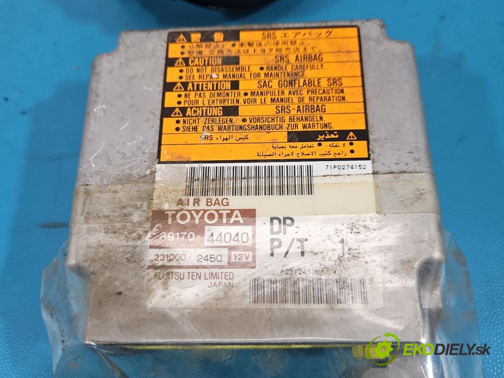 Toyota Avensis Verso 2001-2009 2.0 vvti 150 hp manual 110 kW 1998 cm3 5- polštáře: vzduchové soubor: