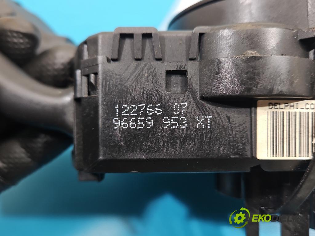 Peugeot 308 I 2007-2013 1.6 hdi 90 HP manual 66 kW 1560 cm3 5- prepínač komplex: 96659953XT (Prepínacie páčky pod volantom)