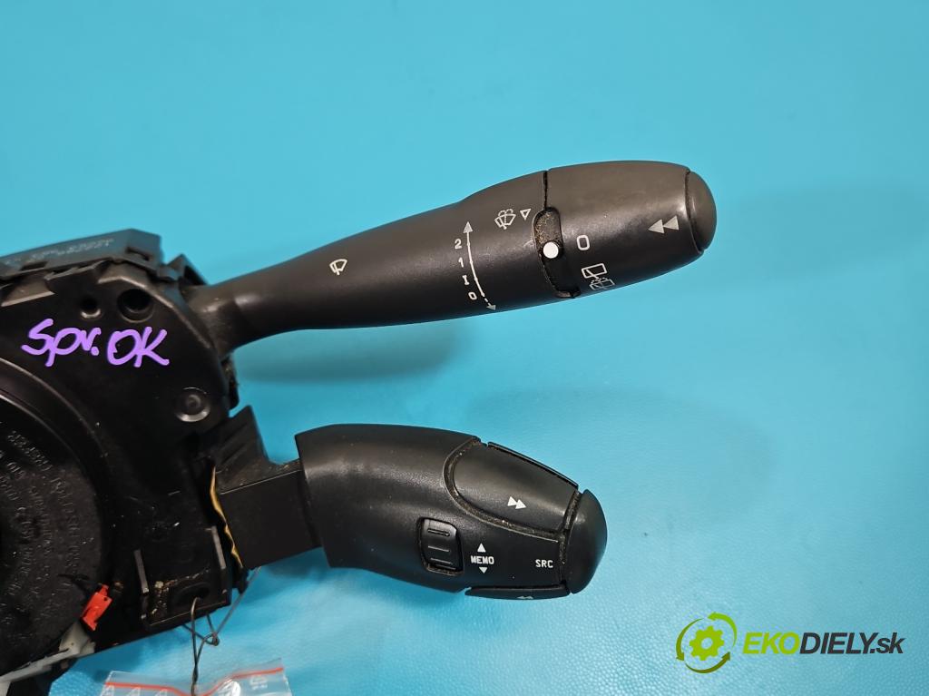 Peugeot 308 I 2007-2013 1.6 hdi 90 HP manual 66 kW 1560 cm3 5- prepínač komplex: 96659953XT (Prepínacie páčky pod volantom)