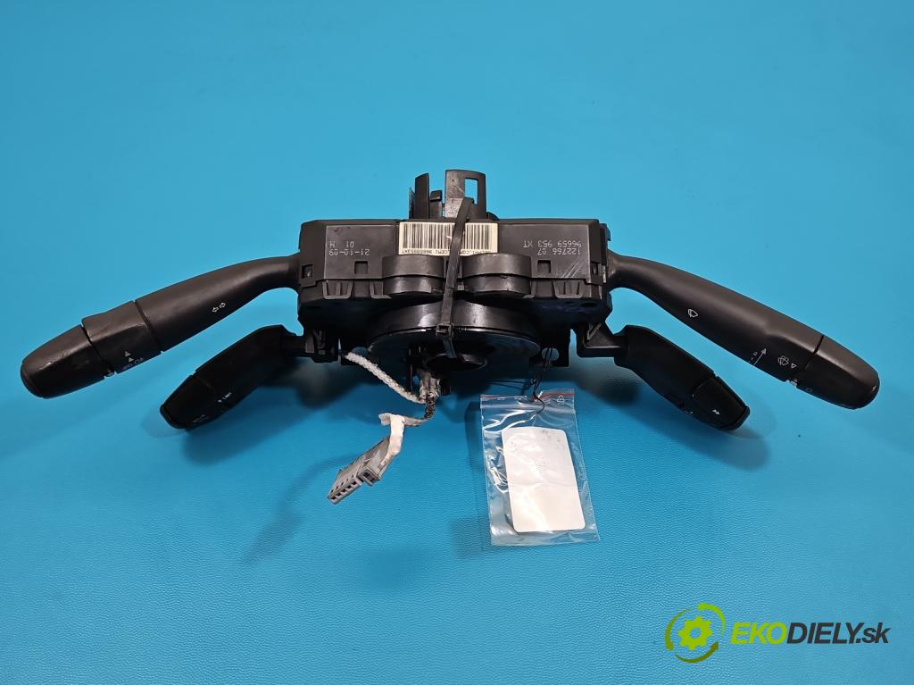 Peugeot 308 I 2007-2013 1.6 hdi 90 HP manual 66 kW 1560 cm3 5- prepínač komplex: 96659953XT (Prepínacie páčky pod volantom)