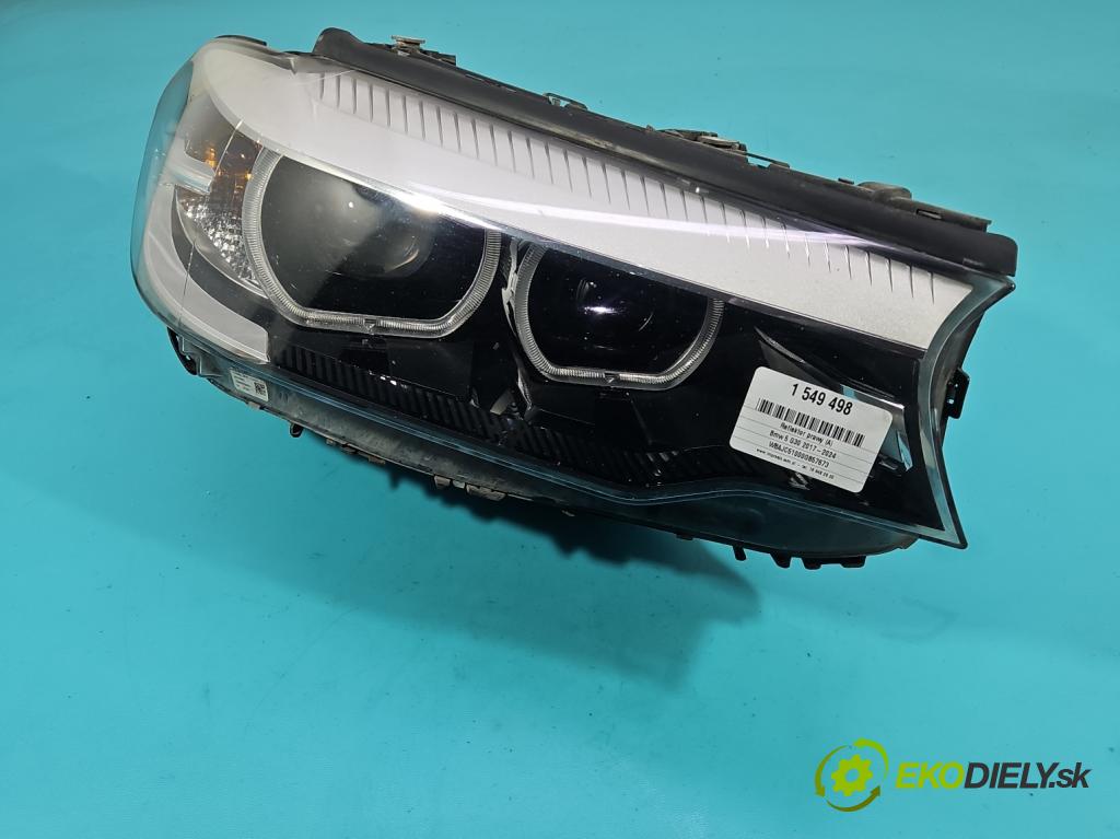 Bmw 5 G30 2017-2024 2.0d 190 HP automatic 140 kW 1995 cm3 4- Reflektor: pravý 7439188 (Svetlo predné pravé)