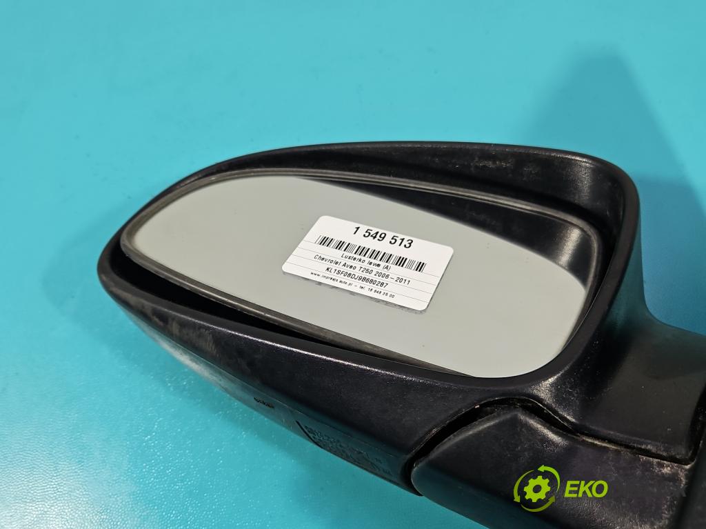 Chevrolet Aveo T250 2006-2011 1.2 16V 84KM manual 62 kW 1206 cm3 3- zrkadlo ľavé  (Kľučka dverí ostatné)