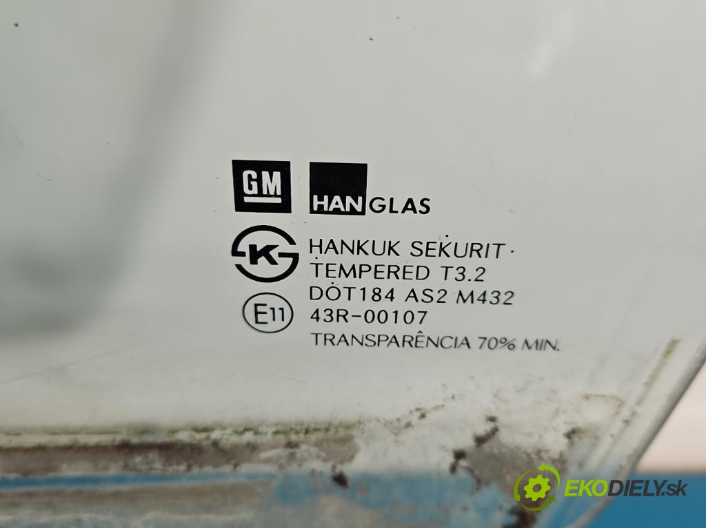 Chevrolet Aveo T250 2006-2011 1.2 16V 84KM manual 62 kW 1206 cm3 3- sklo dvere predné ľavé