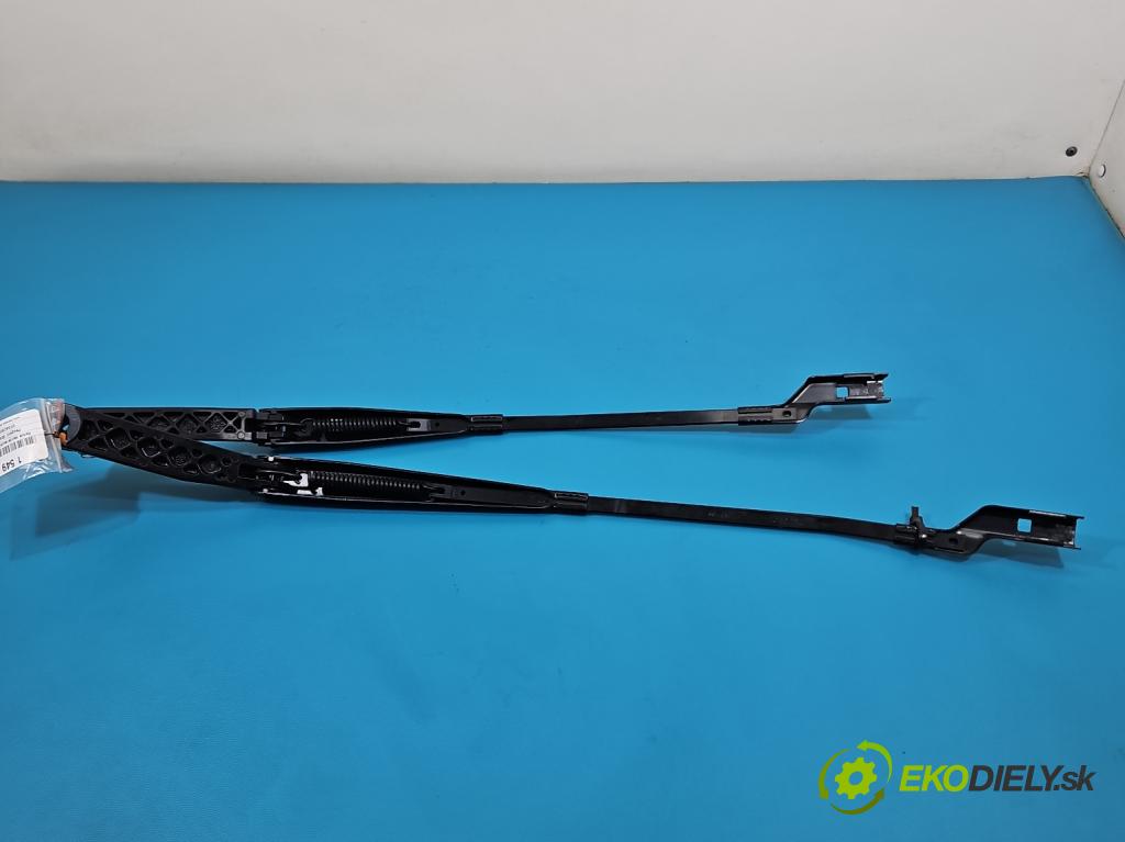 Peugeot 308 I 2007-2013 1.6 hdi 90 hp manual 66 kW 1560 cm3 5- rameno stěrače přední komplet 9680477080