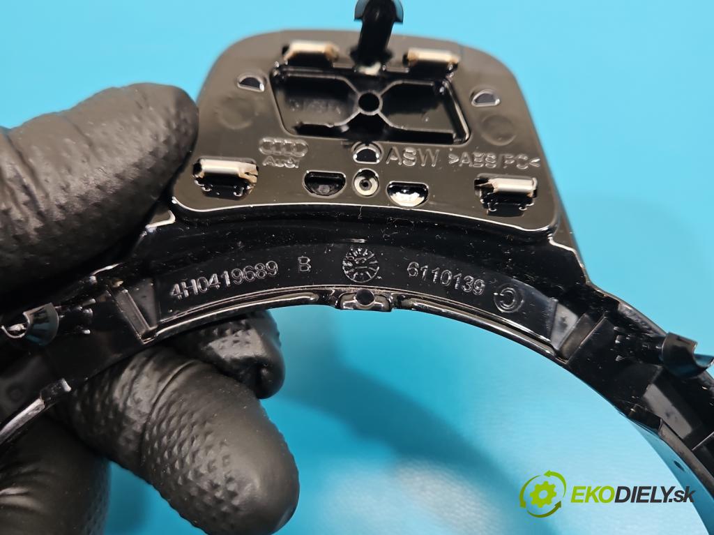 Audi A6 C7 2011-2018 2.0 TFSI 179KM automatic 132 kW 1984 cm3 4- Přepínač multifunkční: řízení: 4G0419091T (Páčky pod volantem)