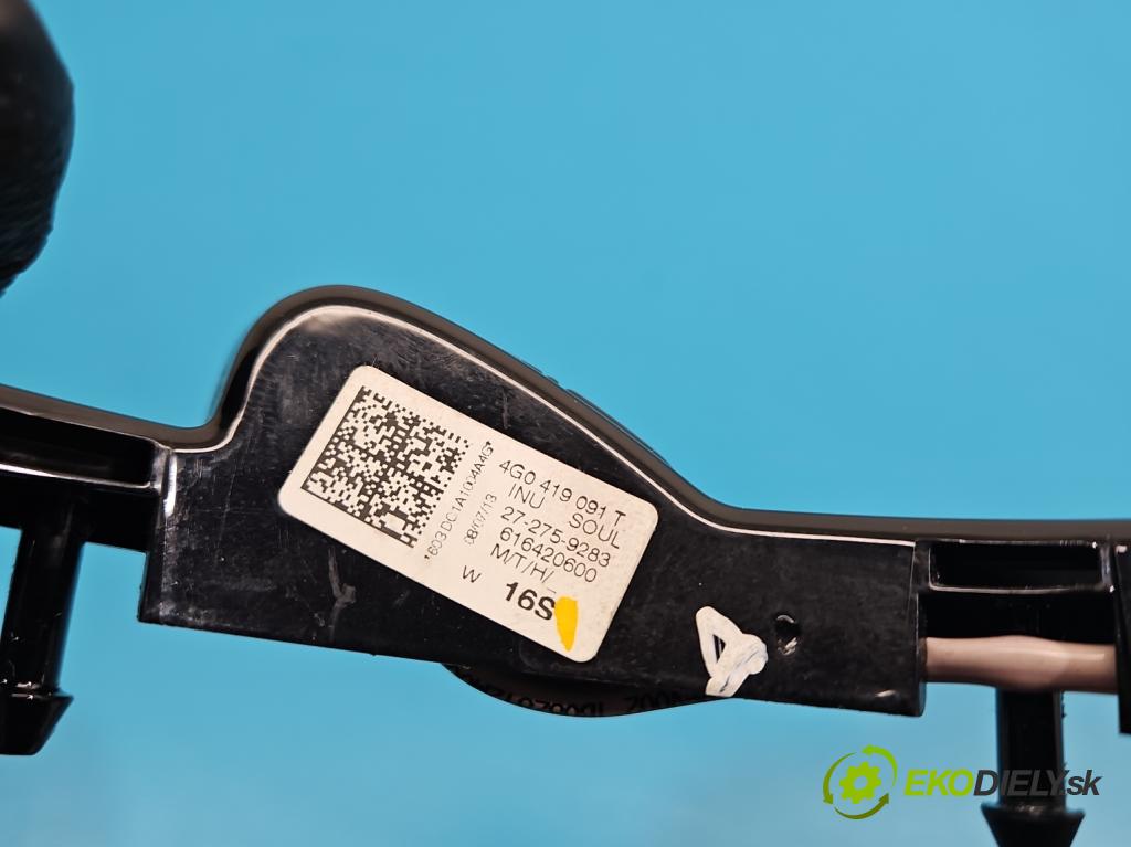 Audi A6 C7 2011-2018 2.0 TFSI 179KM automatic 132 kW 1984 cm3 4- Přepínač multifunkční: řízení: 4G0419091T (Páčky pod volantem)