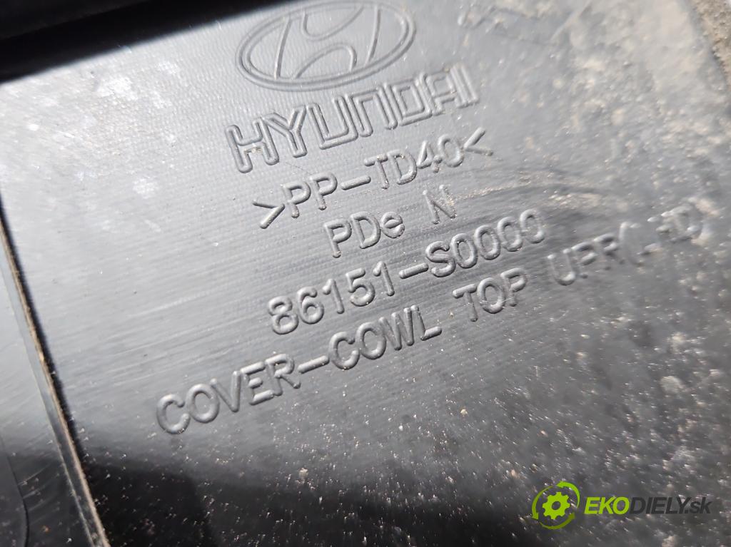 Hyundai I30 III 2016- 2.0 16V 280KM: automatic 206 kW 1998 cm3 5- torpédo 86151-S0000 (Torpédo (plast pod čelným sklom))