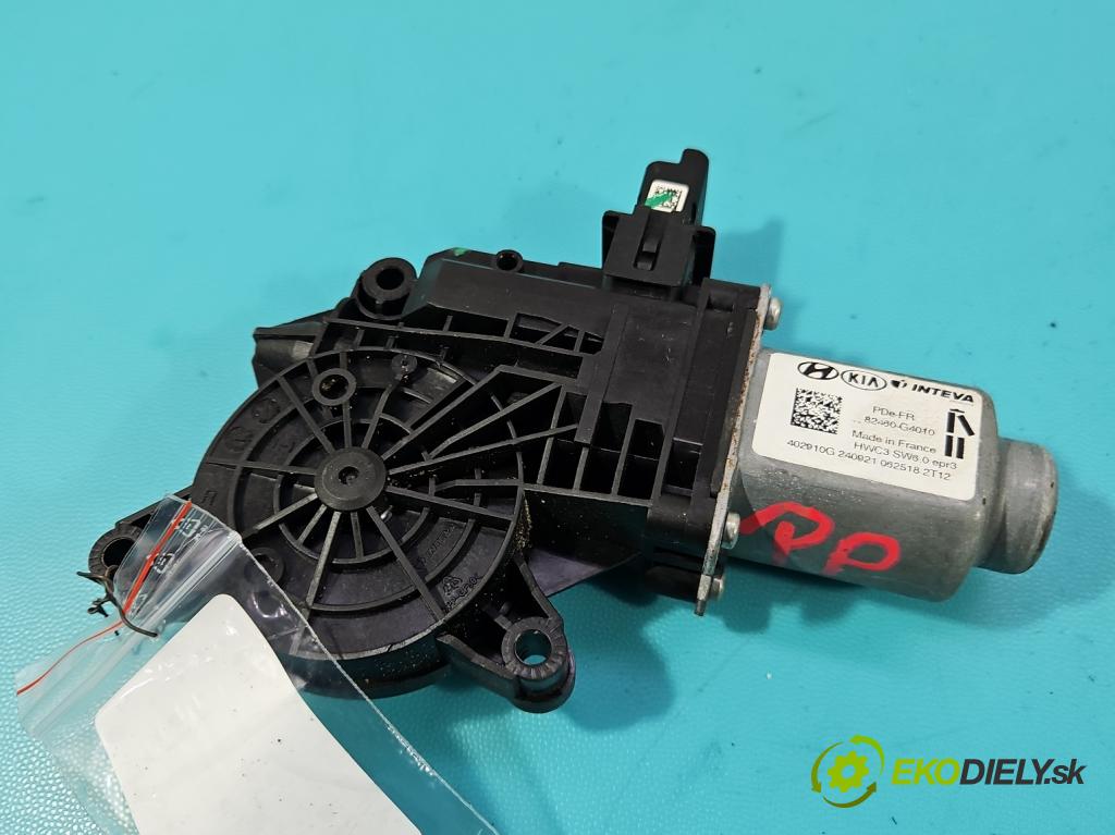 Hyundai I30 III 2016- 2.0 16V 280KM: automatic 206 kW 1998 cm3 5- mechanizmus okna predné pravý 82460-G4010