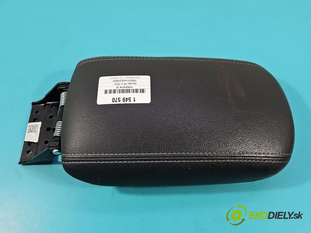 Hyundai I30 III 2016- 2.0 16V 280KM: automatic 206 kW 1998 cm3 5- operadlo 84660-G4000 (Lakťová opierka)