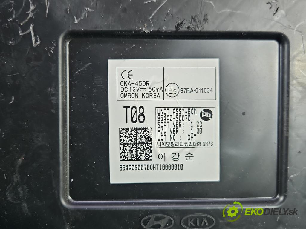 Hyundai I30 III 2016- 2.0 16V 280KM: automatic 206 kW 1998 cm3 5- riadiaca jednotka ostatné 954A0-S0070