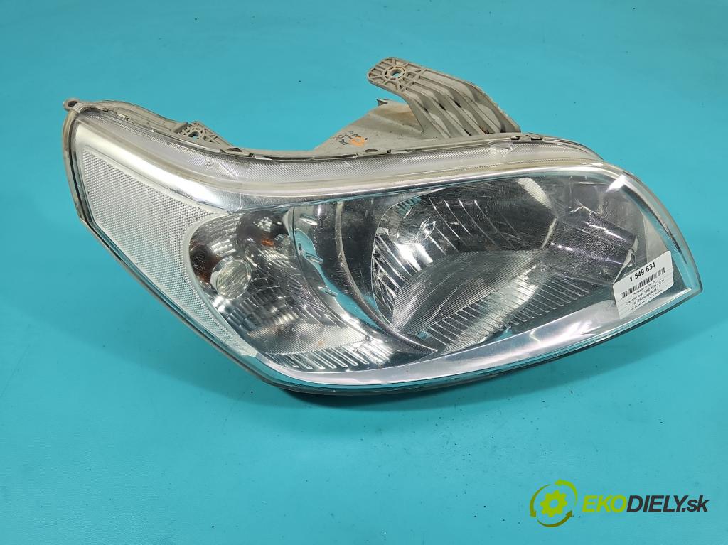 Chevrolet Aveo T250 2006-2011 1.2 16V 84KM manual 62 kW 1206 cm3 3- Reflektor: pravý  (Svetlo predné pravé)