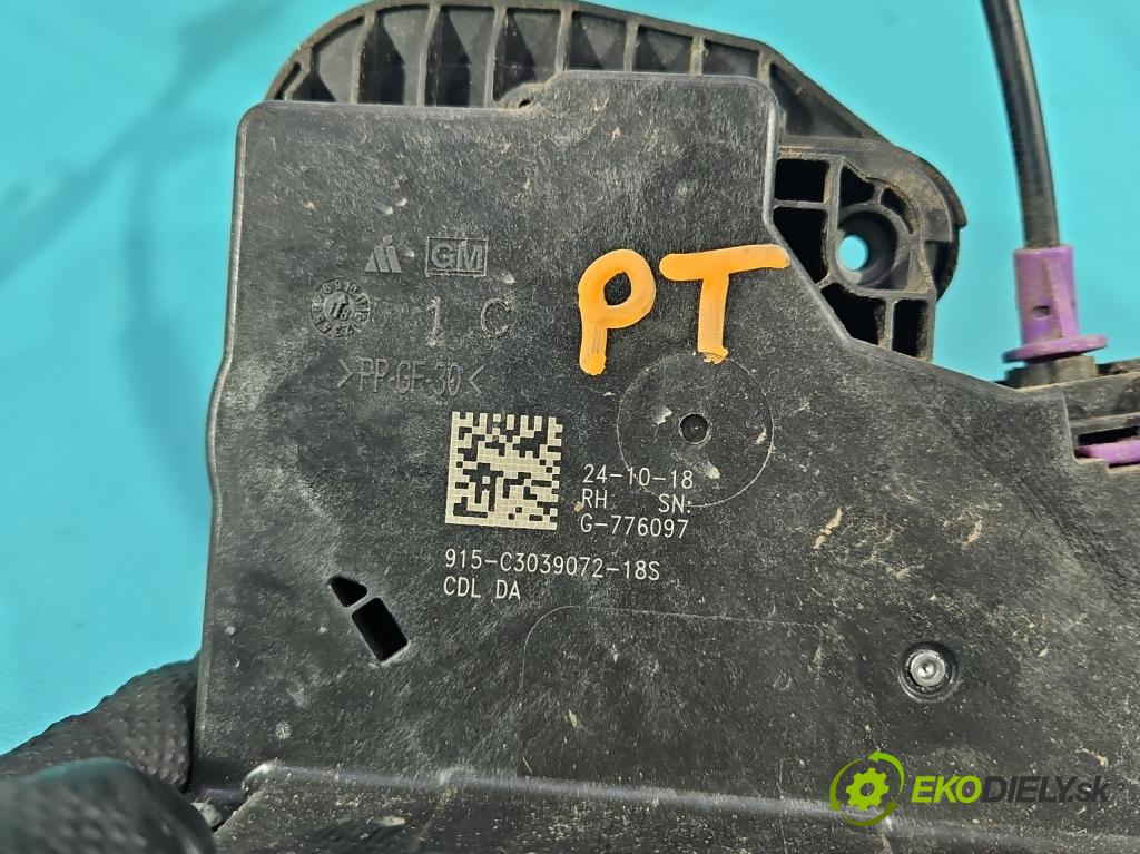 Opel Insignia B 2017-2022 2.0 cdti 209KM automatic 154 kW 1956 cm3 5- zámok zadné pravý 13598385