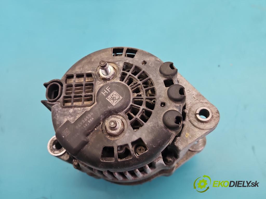 Chevrolet Aveo T250 2006-2011 1.2 16V 84KM manual 62 kW 1206 cm3 3- Alternator 96936136 (Alternátor)