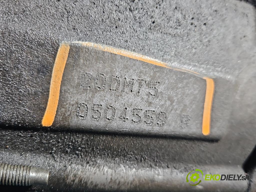 Peugeot 308 I 2007-2013 1.6 hdi 90 hp manual 66 kW 1560 cm3 5- převodovka stupňová manual 20DM75