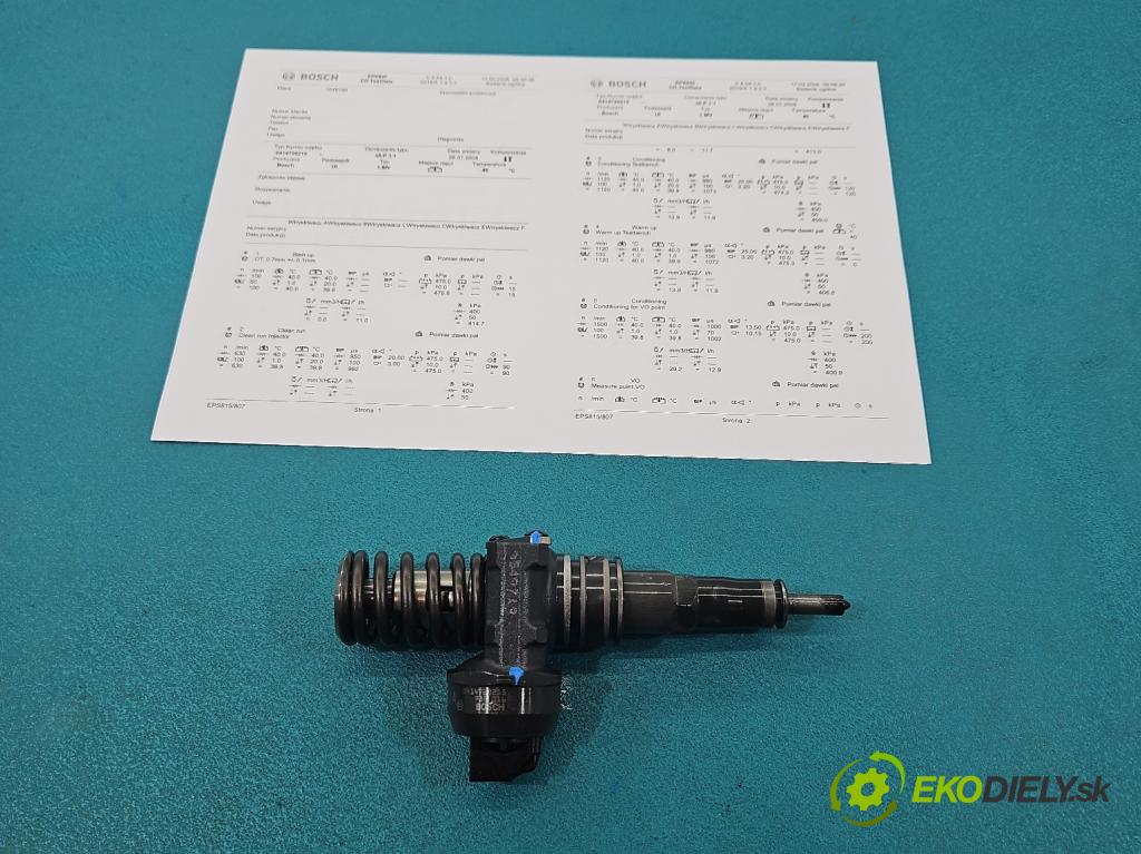 Vw Passat B6 2005-2010 1.9 tdi 105 HP manual 77 kW 1896 cm3 5- vstrekovacie čerpadlo 0414720215 (Vstrekovač paliva)