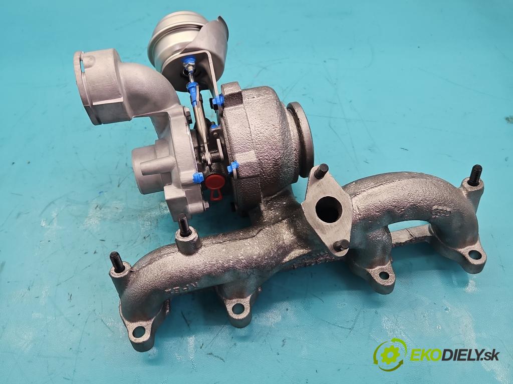 Vw Passat B6 2005-2010 1.9 tdi 105 HP manual 77 kW 1896 cm3 5- turbodúchadlo, turbo repasovaná 751851-2