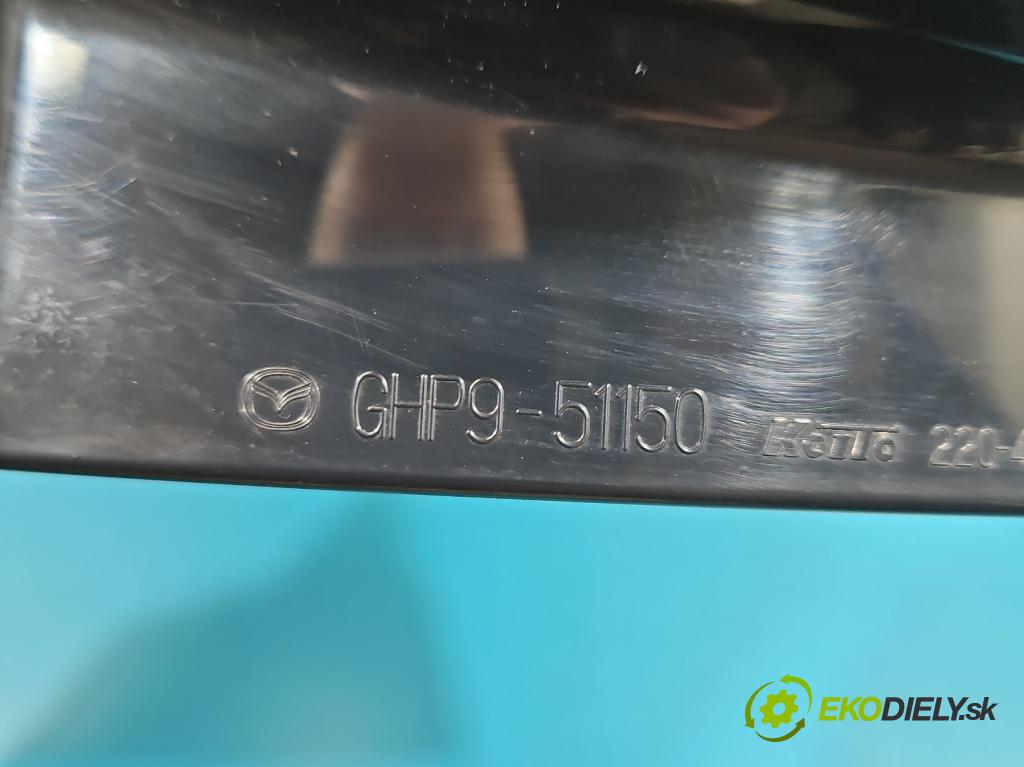 Mazda 6 III GJ 2012-2024 2.0 16V 145 HP automatic 107 kW 1998 cm3 5- svetlo / reflektor zadné pravé 220-41897 (Kľučka dverí ostatné)