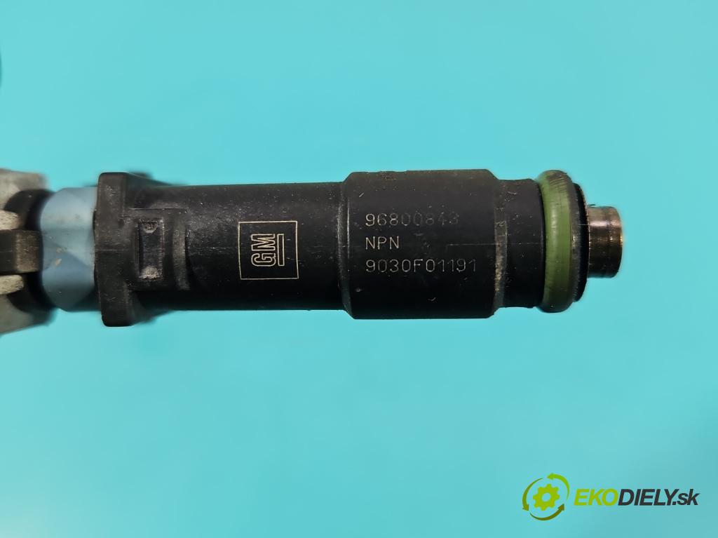 Chevrolet Aveo T250 2006-2011 1.2 16V 84KM manual 62 kW 1206 cm3 3- vstrek 96800843 (Vstrekovač paliva)