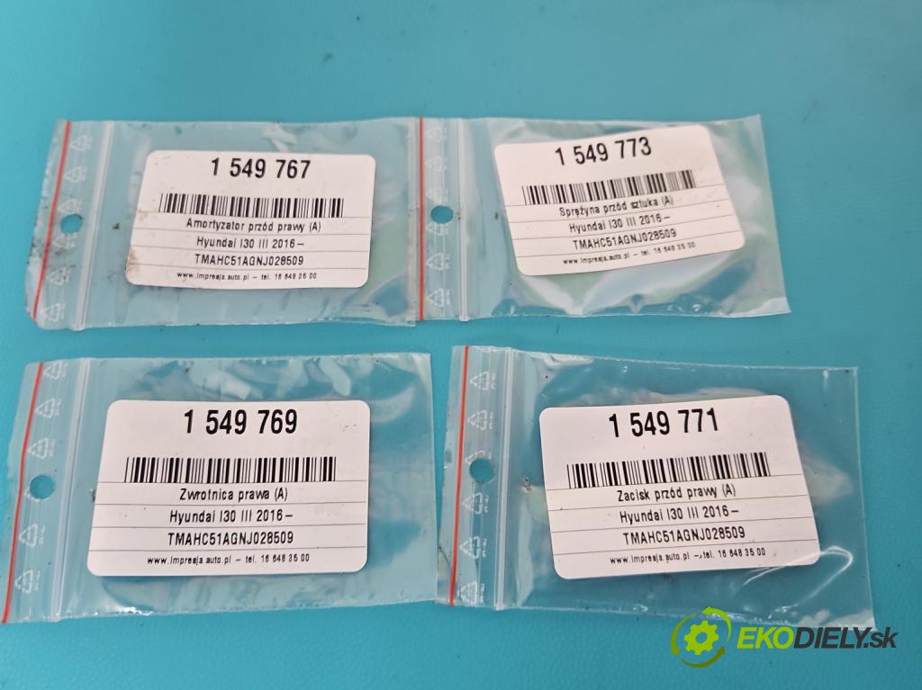 Hyundai I30 III 2016- 2.0 16V 280KM automatic 206 kW 1998 cm3 5- pružina přední