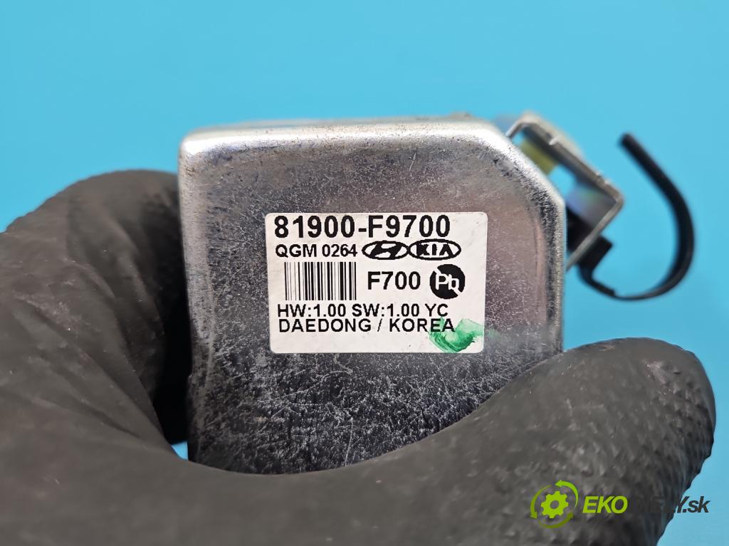 Hyundai I30 III 2016- 2.0 16V 280KM: automatic 206 kW 1998 cm3 5- Blokáda: řízení: 81900-F9700 (Riadenie ostatné)