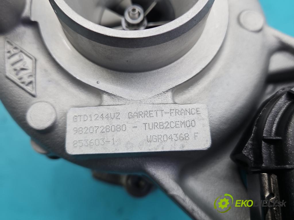 Peugeot 508 II 2018- 1.5 hdi 131 hp manual 96 kW 1499 cm3 5- Turbodmychadlo repasováno 853603-1