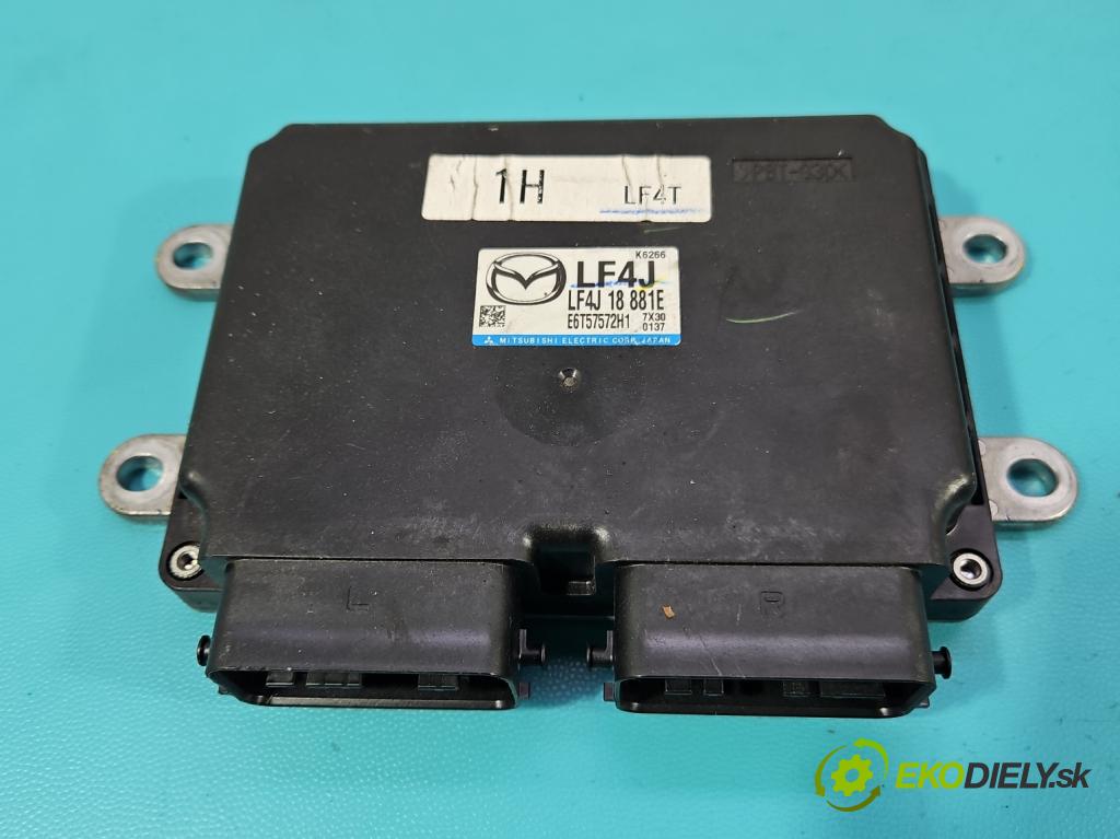 Mazda 6 II GH 2007-2012 2.0 16V 147 hp manual 108 kW 1998 cm3 5- řídící jednotka motoru LF4J18881E