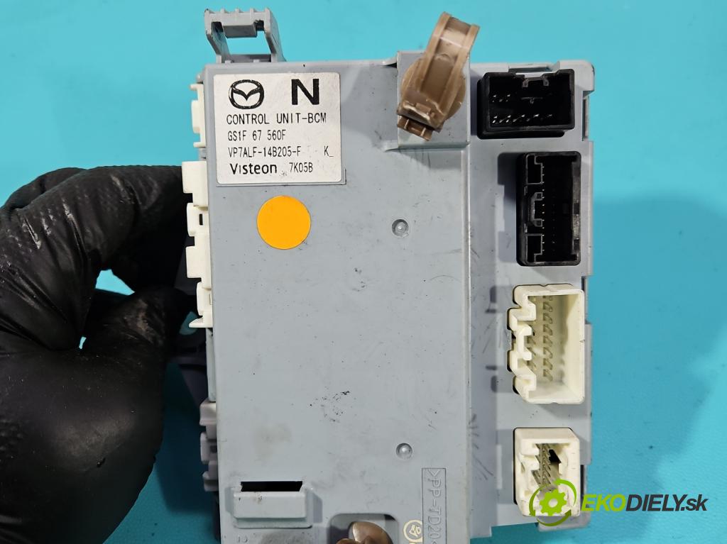 Mazda 6 II GH 2007-2012 2.0 16V 147 hp manual 108 kW 1998 cm3 5- řídící jednotka motoru LF4J18881E