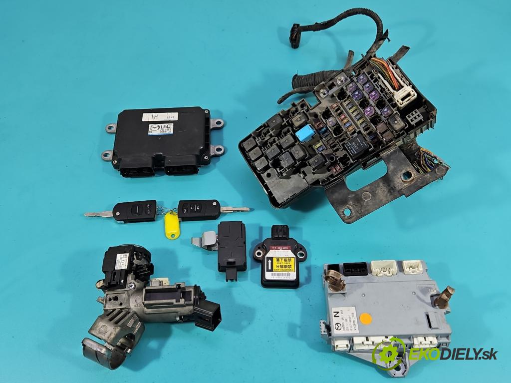 Mazda 6 II GH 2007-2012 2.0 16V 147 hp manual 108 kW 1998 cm3 5- řídící jednotka motoru LF4J18881E