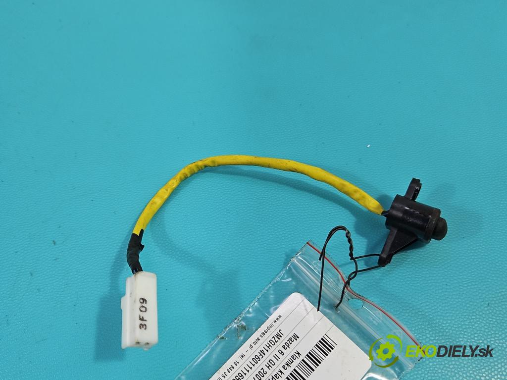 Mazda 6 II GH 2007-2012 2.0 16V 147 HP manual 108 kW 1998 cm3 5- rukoväť kufrové dvere zadné