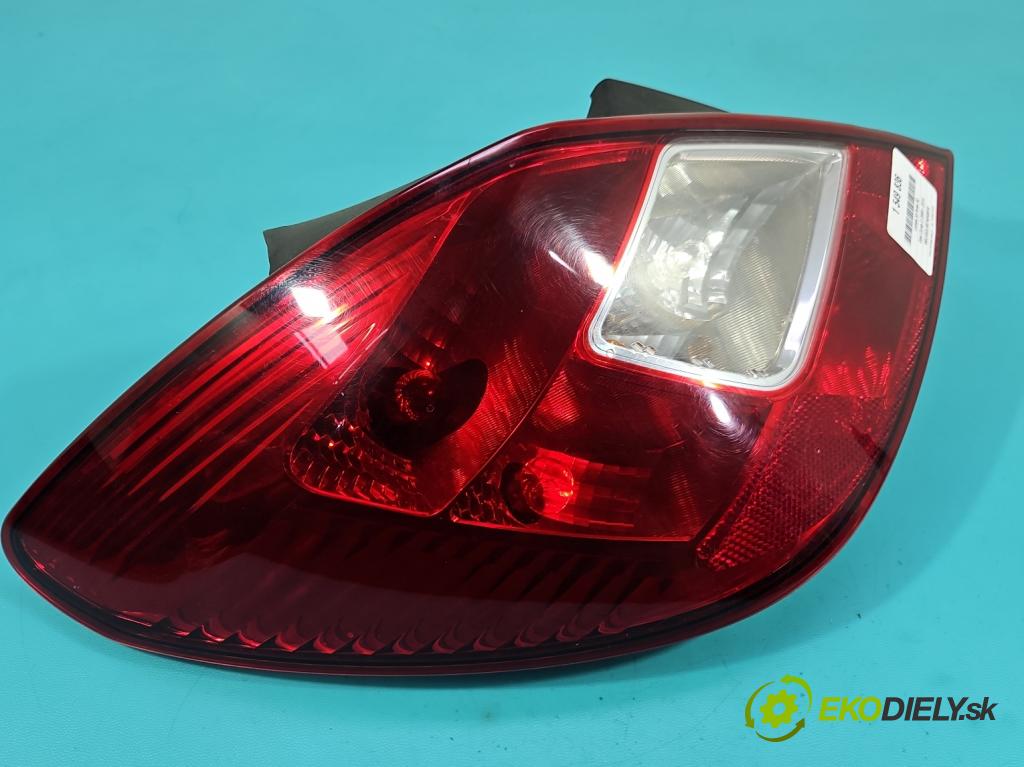 Opel Corsa D 2006-2014 1.2 16V 80 HP manual 59 kW 1229 cm3 5- svetlo / reflektor zadné ľavé 13188047 (Kľučka dverí ostatné)
