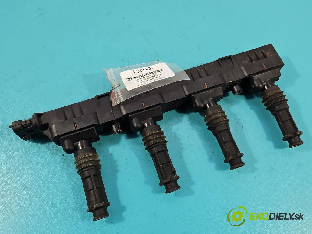 Opel Corsa D 2006-2014 1.2 16V 80 hp manual 59 kW 1229 cm3 5- cívka zapalovací 0221503472 (Zážehová cívka)