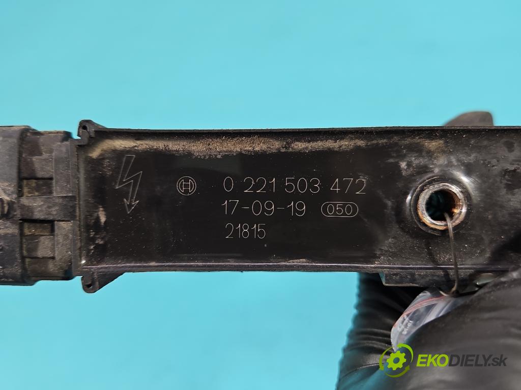 Opel Corsa D 2006-2014 1.2 16V 80 hp manual 59 kW 1229 cm3 5- cívka zapalovací 0221503472 (Zážehová cívka)