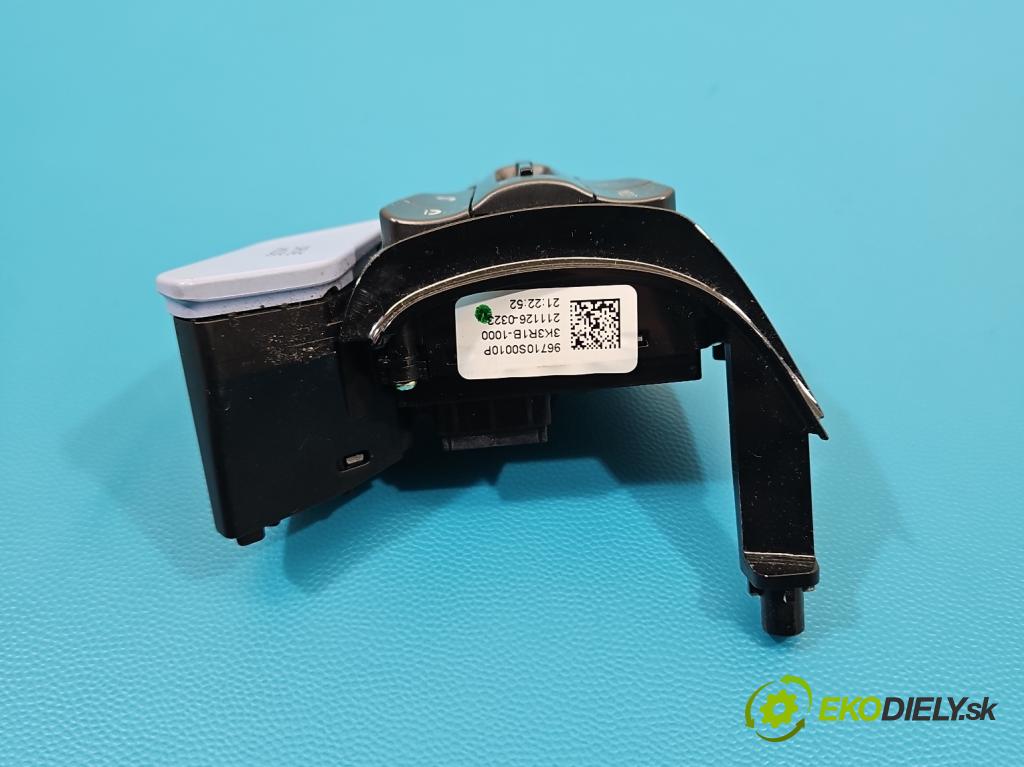 Hyundai I30 III 2016- 2.0 16V 280KM automatic 206 kW 1998 cm3 5- Přepínač multifunkční: řízení: 3K3R1B-1000 (Páčky pod volantem)