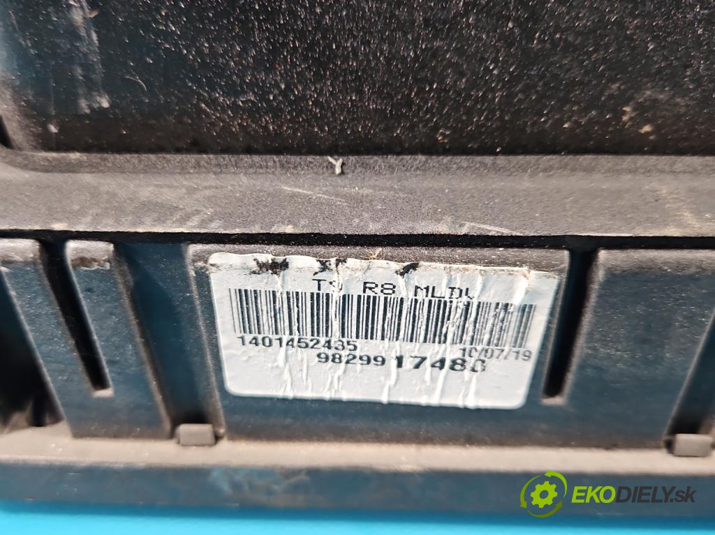 Peugeot 508 II 2018- 1.5 hdi 131 HP manual 96 kW 1499 cm3 5- Páka: Změny: stupeň,rýchlosť 9829917480 (Rýchlostná páka (kulisa))