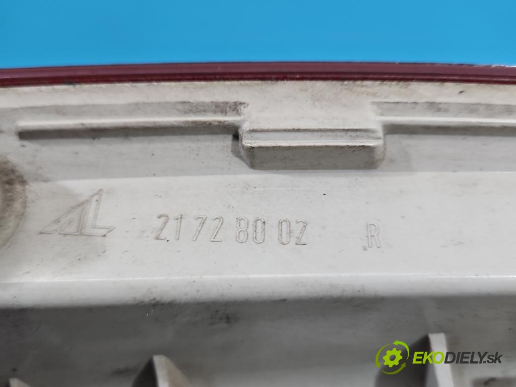 Opel Zafira B 2005-2014 1.7 cdti 125 HP manual 92 kW 1686 cm3 5- svetlo / reflektor zadné pravé 13305775 (Kľučka dverí ostatné)