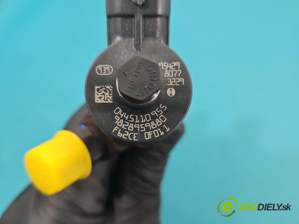 Peugeot 508 II 2018- 1.5 hdi 131 hp manual 96 kW 1499 cm3 5- vstřikovač 0445110955 (Vstřikovač paliva)