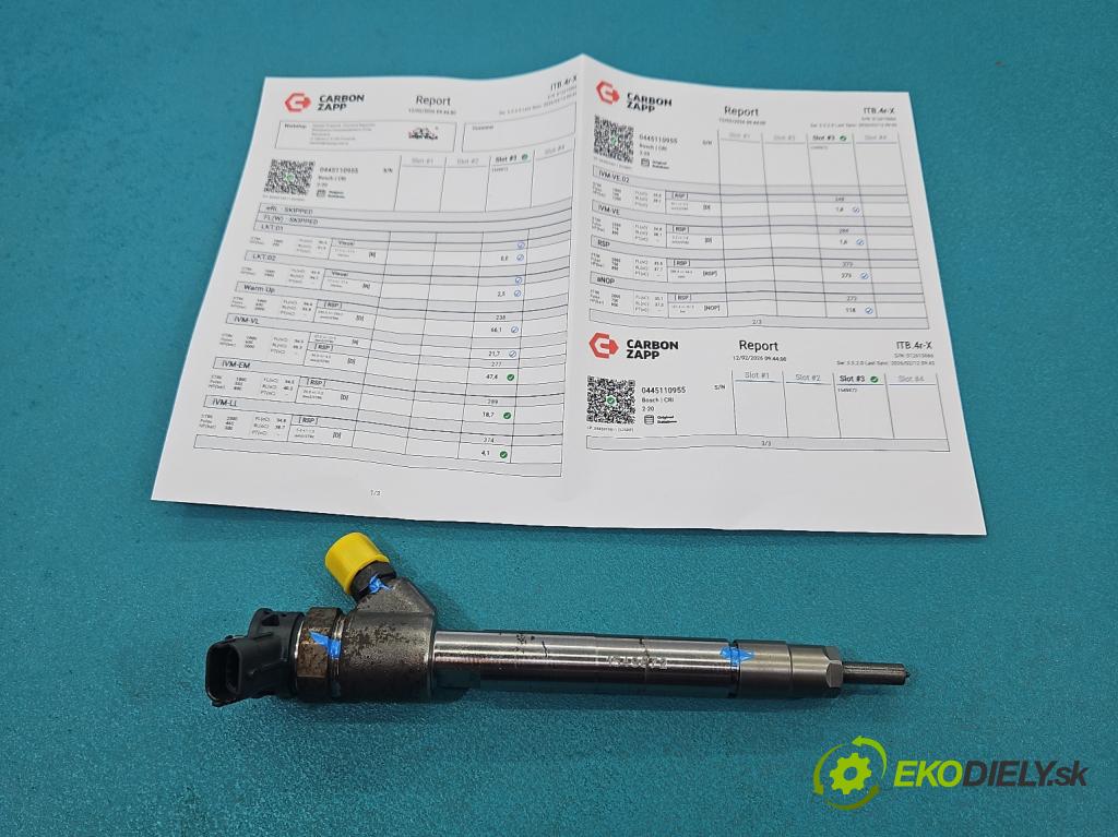 Peugeot 508 II 2018- 1.5 hdi 131 HP manual 96 kW 1499 cm3 5- vstrek 0445110955 (Vstrekovač paliva)