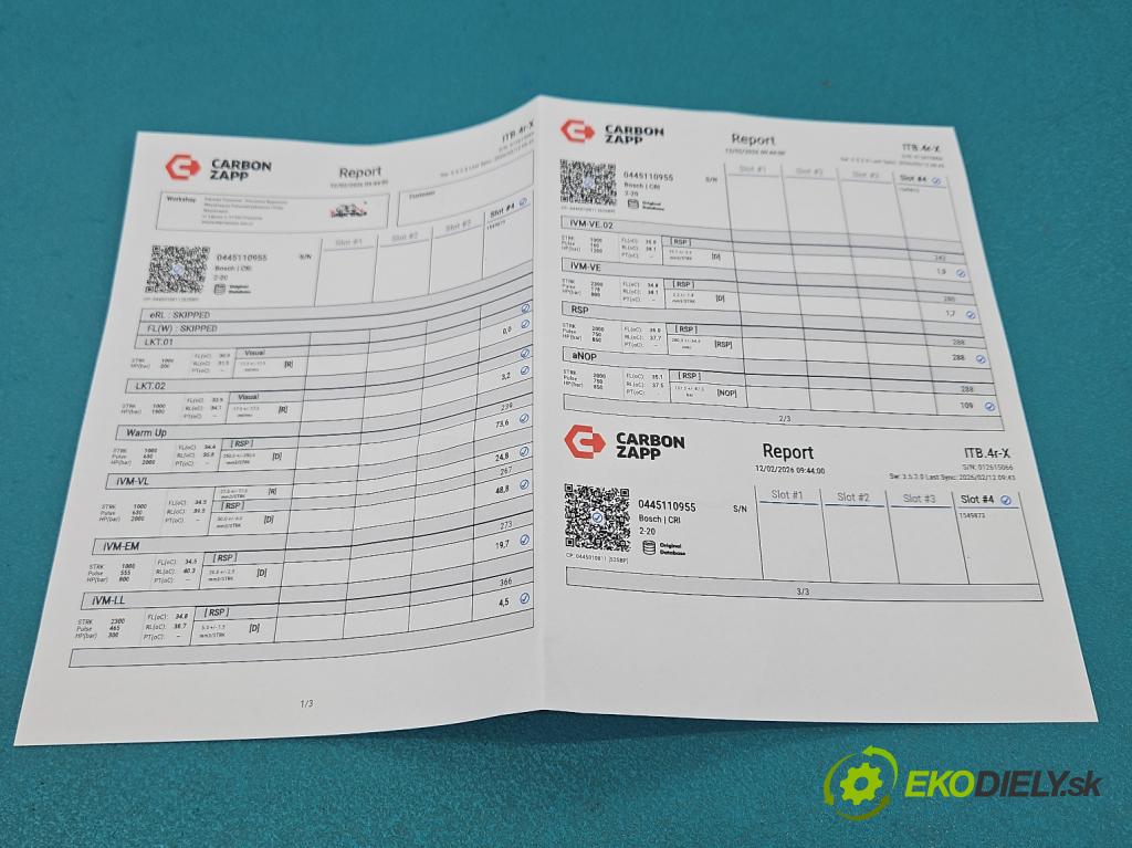 Peugeot 508 II 2018- 1.5 hdi 131 HP manual 96 kW 1499 cm3 5- vstrek 0445110955 (Vstrekovač paliva)