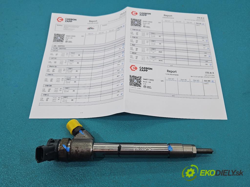 Peugeot 508 II 2018- 1.5 hdi 131 HP manual 96 kW 1499 cm3 5- vstrek 0445110955 (Vstrekovač paliva)